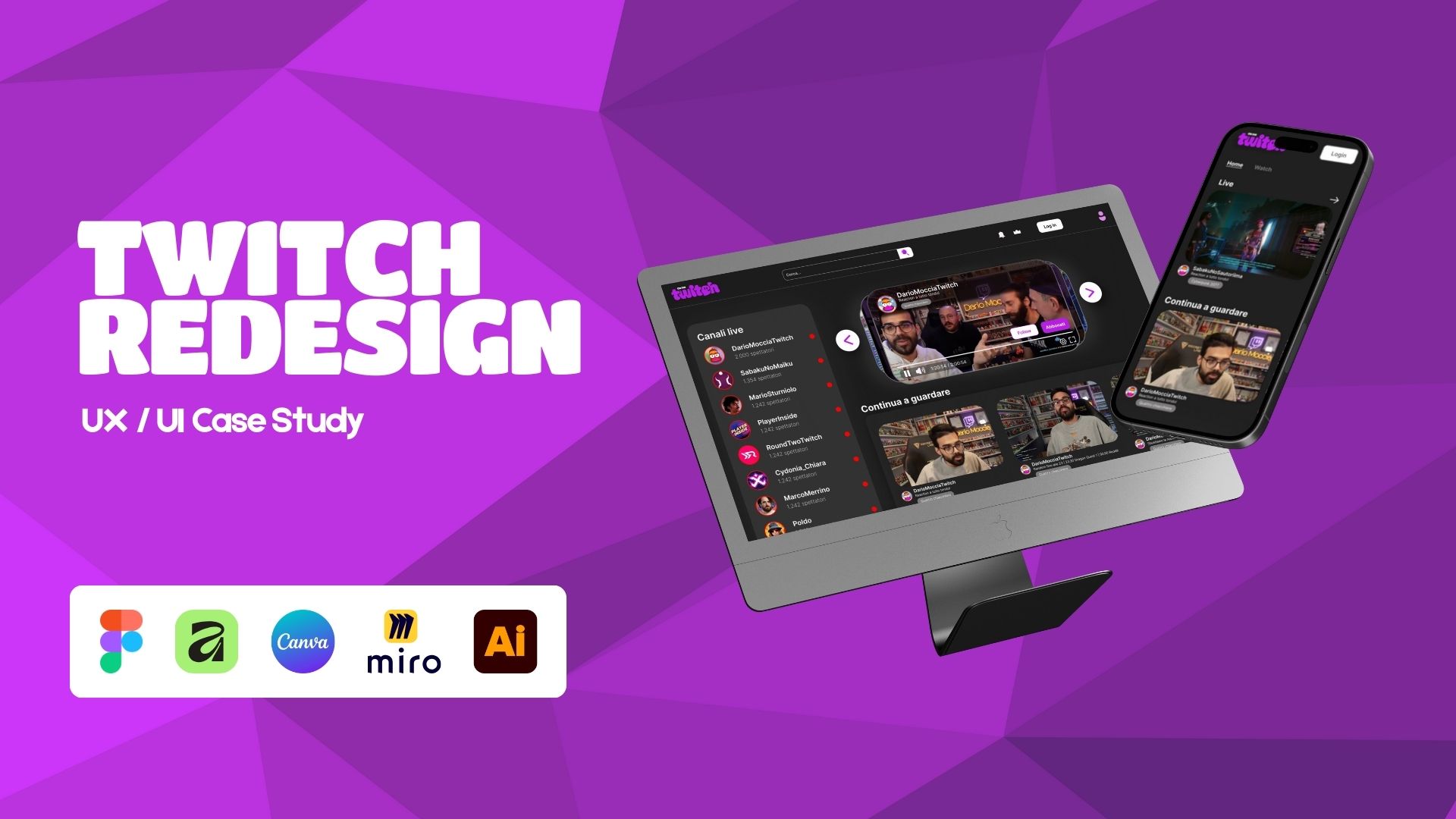 Case study UX/UI - anteprima